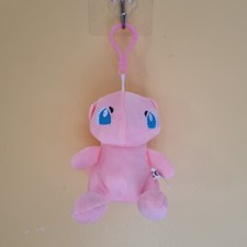 Pokemon Mew Evolutio Bag Clip-On Keychain Soft Plush Stuffed Animal Plushies Toy picture