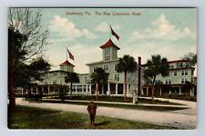 Seabreeze FL-Florida, The New Colonnades Hotel Advertising, Vintage Postcard picture