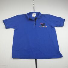 VTG Official Walt Disney World Voluntears Polo Shirt Medium Embroidered Mickey picture