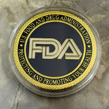FDA US Food & Drug Administration Challenge Coin picture