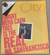 Francis Ford Coppola, publisher / CITY OF SAN FRANCISCO AUGUST 10 1975 picture