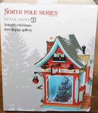 DEPT 56 NORTH POLE KRINGLE'S CHRISTMAS TREE GALLERY 6007609 VILLAGE picture