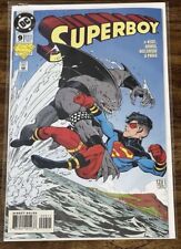 Superboy #9 CGC 9.2 NM- DC Universe Logo 1st King Shark 1994 HTF Rare Variant picture