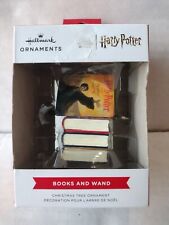 Hallmark Ornament Harry Potter Books and Wand Christmas Ornament New picture