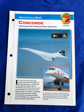 PHOTO Aerospatiale BAC Concorde WORLDS FAST Supreme Luxury MACH 2 AIRLINE 9