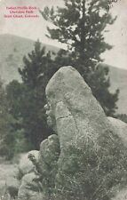 Indian Profile Rock Cherokee Park Saint Cloud Colorado CO c1910 Postcard picture