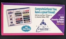 VTG America Online Collectible Internet DISK, AOL 3.5" Floppy Version 2.0 picture