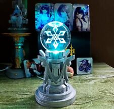 Game Genshin Impact Night Lights  7 elements crystal  and stele base kidfun Gift picture