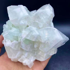 1.94LB Rare Transparent Green Cube Fluorite Mineral Crystal Specimen/China picture