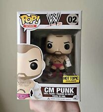 WWE Funko Pop CM Punk #02 Hot Topic Exclusive  picture
