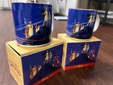 Vintage 1990s Disney Store Pocahontas Coffee Mug New in the Box SET OF 2 picture