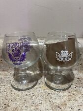 Three Floyds Brewing Dark Lord Glass Snifters 3 Floyds picture