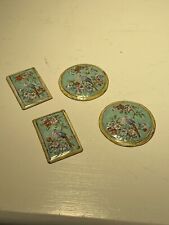 vintage enameled brass chinese cloisonne  picture