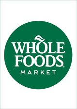 WHOLE FOODS MARKET LOGO *2X3 FRIDGE MAGNET* GROCERY STORE SUPERMARKET CHAIN USDA picture