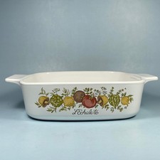 Corning Ware Spice of Life L'Echalote 1 Qt Casserole Dish A-1-B No Lid (#2) picture