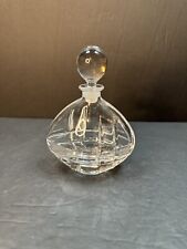 Vintage Cut Glass Crystal Perfume Bottle With Stopper picture