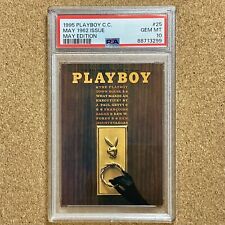 🔥 1995 PLAYBOY COVER COLLECTION MAY EDITION 1962 ISSUE #25 - PSA 10 GEM MINT picture