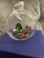 New Swarovski Ball Ornament - Christmas Scene picture