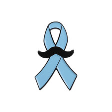 Blue Ribbon Enamel Pins Custom Prostate Cancer Men'S Health Brooches Lapel picture