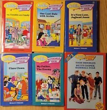 Lot Of 6 Archie Riverdale High Novels By Pellowski 1992 picture