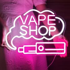 VAPE Shop Neon Light Wall Sign for Smoke Shop Business Stores Logo Window Dis... picture