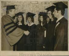 1971 Press Photo Louisiana State University- Summa Cum Laude graduates picture