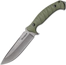 Boker Magnum Persian 440 Stainless Fixed Blade Green G10 Handle Knife M02LG115 picture