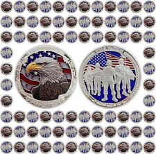 82Pcs Military Thank You for Your Service Challenge Coin Veterans Soldiers Gift picture