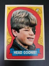 1985 Topps Goonies HEAD GOONIE VARIATION STICKER Card #4 picture
