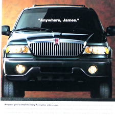 1997 Lincoln Navigator Vintage Anywhere James-Original Print Ad 8.5 x 11