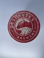 Pack Of 100 - DESCHUTES BREWERY Coaster Mat Red Logo Beer picture