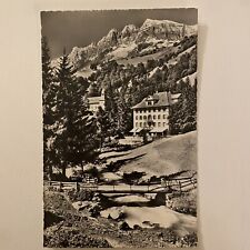 Vtg Hotel Klausen Unterschachen Postcard Switzerland Advertisement Post Card picture