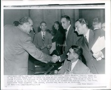 1954 Joseph Mccarthy Cohn Ben Price Wa Senator Hearing Wirephoto 8x10 picture