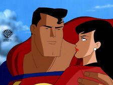 WB-Superman Animated Series Original Production Cel-Superman+Lois Lane picture