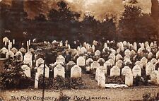 RPPC The Dog's Cemetery Hyde Park London 1911 Postcard 9306 picture