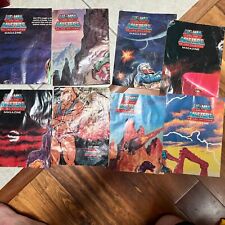 he-man poster vintage 8 Total - Poor Condition - A Couple Are Ok- Rips And Tear picture