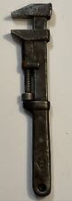 Antique W & B Adjustable Heavy 15” Monkey Wrench C & S Railway Railroad Large picture