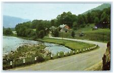 1955 Greetings From Hillsboro Dirty Curve Road Lake River Wisconsin Postcard picture