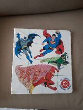 VINTAGE 1992 DC COMICS TRADING CARD BINDER GREAT CONDITION RARE  picture
