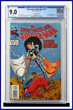Spectacular Spider-Man #213 CGC Graded 9.0 Marvel 1994 White Pages Comic Book. picture