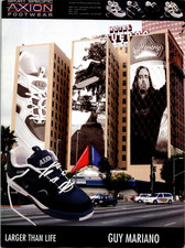 1998 AXION Shoes Guy Mariano • PRINT AD •90s Skateboard • iA.16 picture
