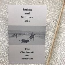 Cincinnati Art Museum 1965 Pamphlet picture