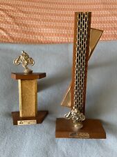 vintage motorcycle trophy picture
