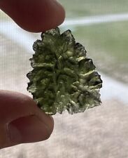 Besednice Moldavite 6.69grams/33.45ct High Grade Certificate  of Authenticity picture