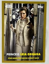 Princess Leia Organa 2024 Topps Throwback Thursday Star Wars TBT #61  GOLD 1/1 picture