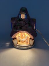 Vintage Royal Sealy Japan Ceramic House of Bears Night Light 8” Height picture