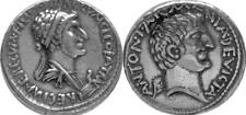 Cleopatra & Marc Antony,Famous Romance, Roman History, REPLICA REPRODUCTION COIN picture
