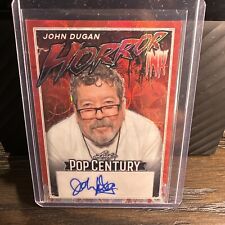 John Dugan 2024 Leaf Pop Century Horror Ink Auto 4/5 Texas Chainsaw Massacre picture