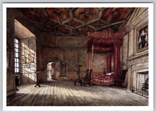 Queen Mary's Bedroom Edinburgh Scotland Holyrood Palace Postcard picture
