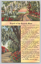 Postcard Legend of the Spanish Moss (Poem) picture